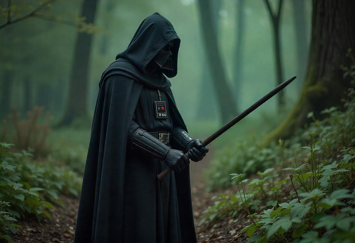 Dark Vador jardinier